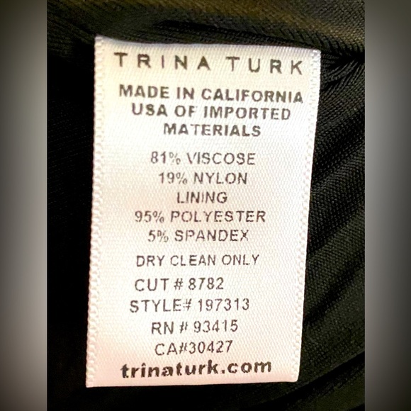 Trina Turk Speakeasy Multicolor Maxi Sleeveless Halter Dress - Picture 9 of 10